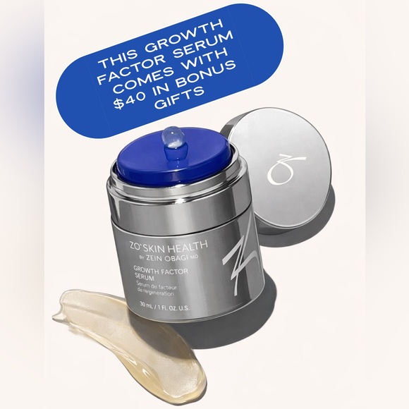 Zo Skin Health Other - ZO Growth Factor Serum Anti-Aging Cream ZO Skincare NEW UNUSED UNBOXED + Bonuses